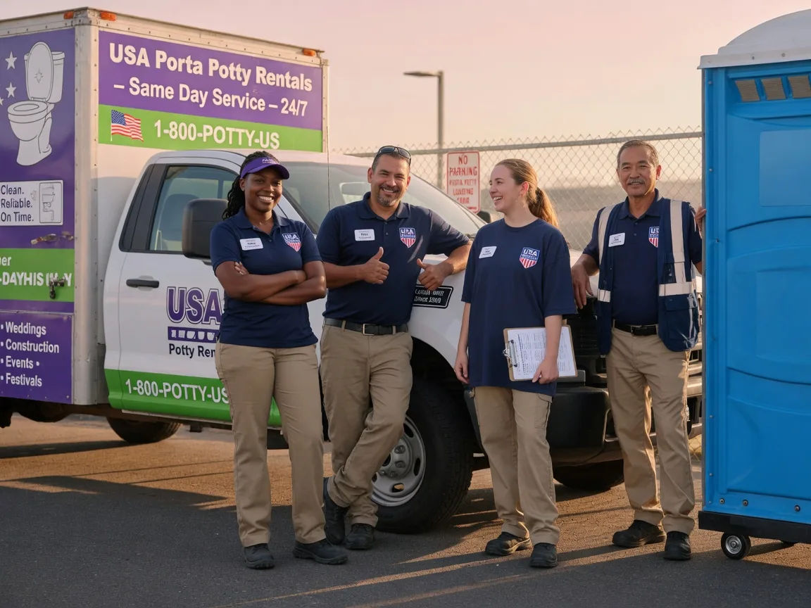 Porta Potty Rental company in Alexandria, OH